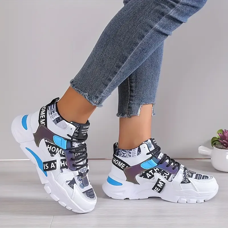 👠 70% OFF Today Only – Step Into Style! ✨Women's Fashion Trendy Color Blocking Sports Shoes, Comfortable Non-slip Running Shoes - Image 3