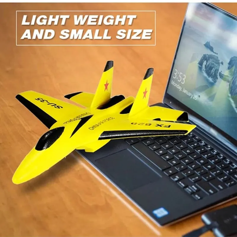 SU-35 Remote Control Jet – 2.4GHz RC Foam Glider Plane with 2 Batteries - Image 12